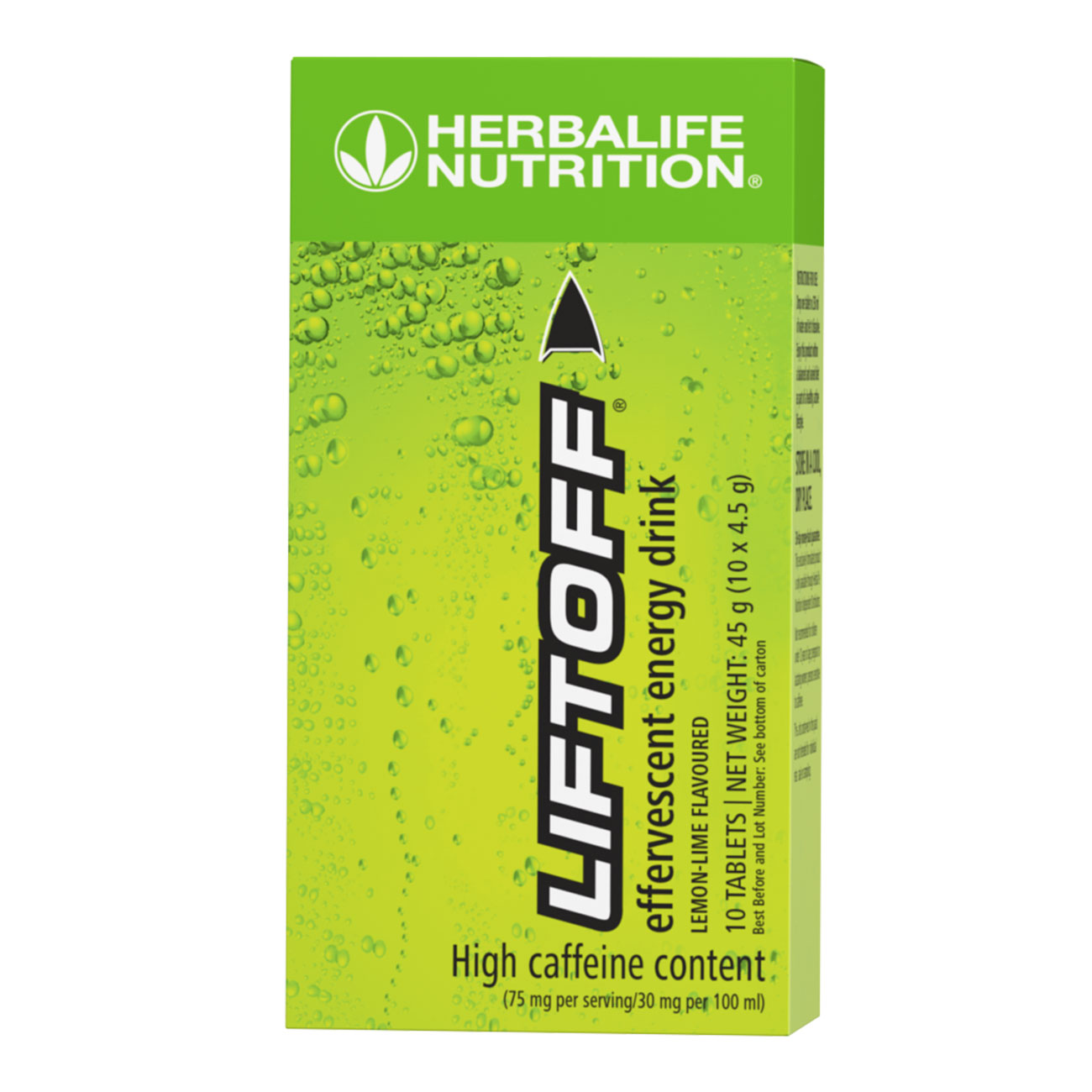 LiftOff® LemonLime Flavoured 10 tablets Herbalife Nutrition Swaziland